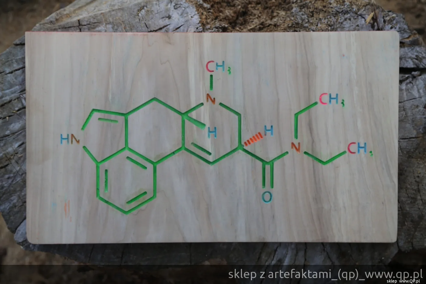 Wzór chemiczny LSD