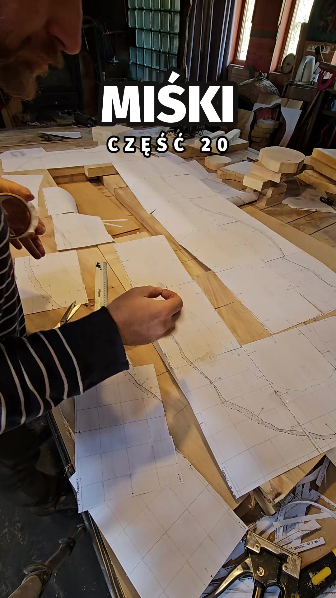 Miśki 20 - szablony z poziomicami