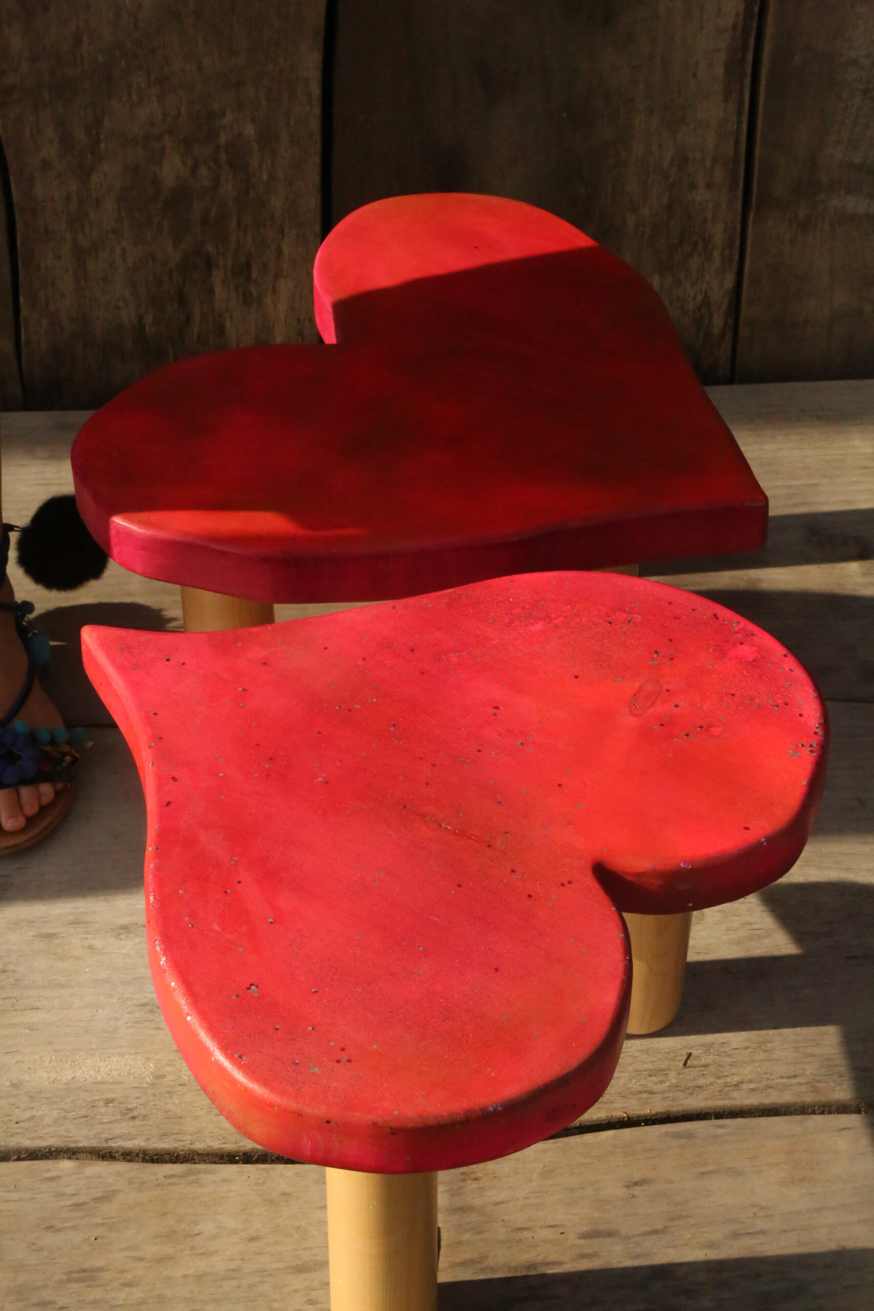 Taboret serduszko
