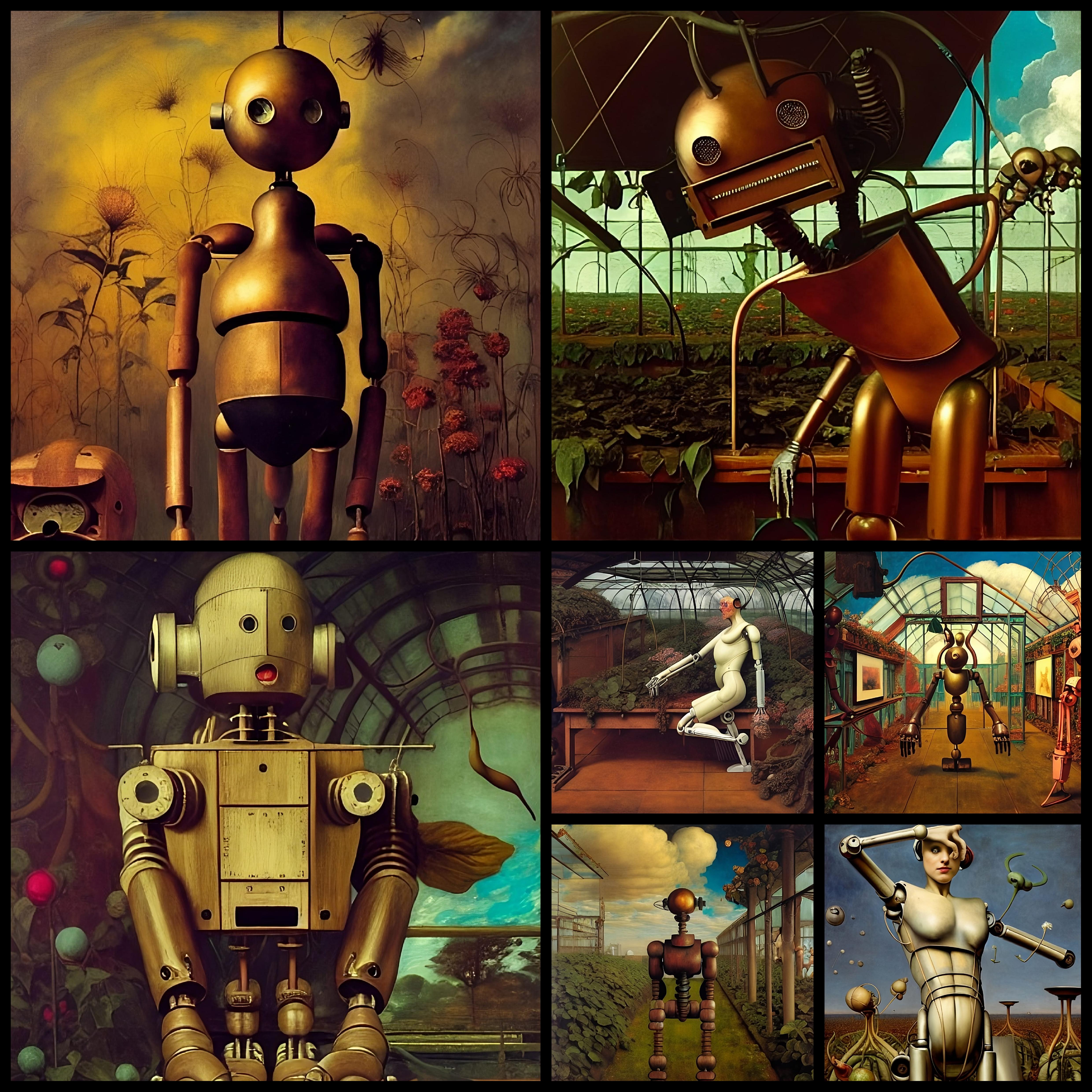 Roboty szklarniowe