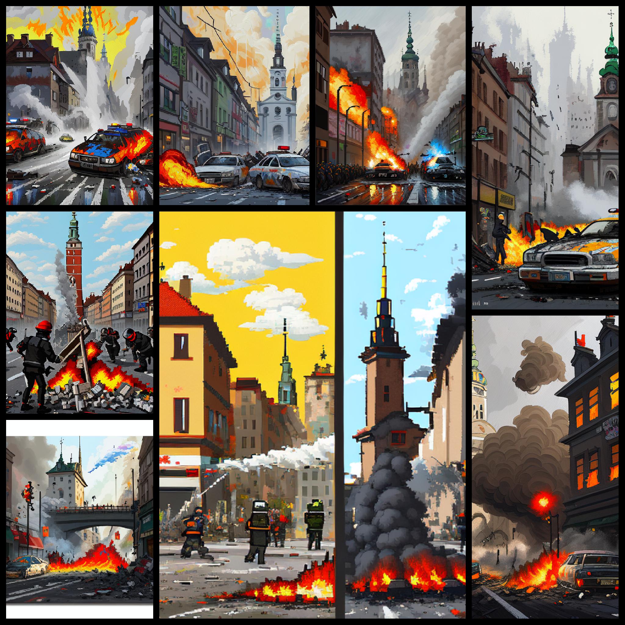 Pixelowe zamieszki